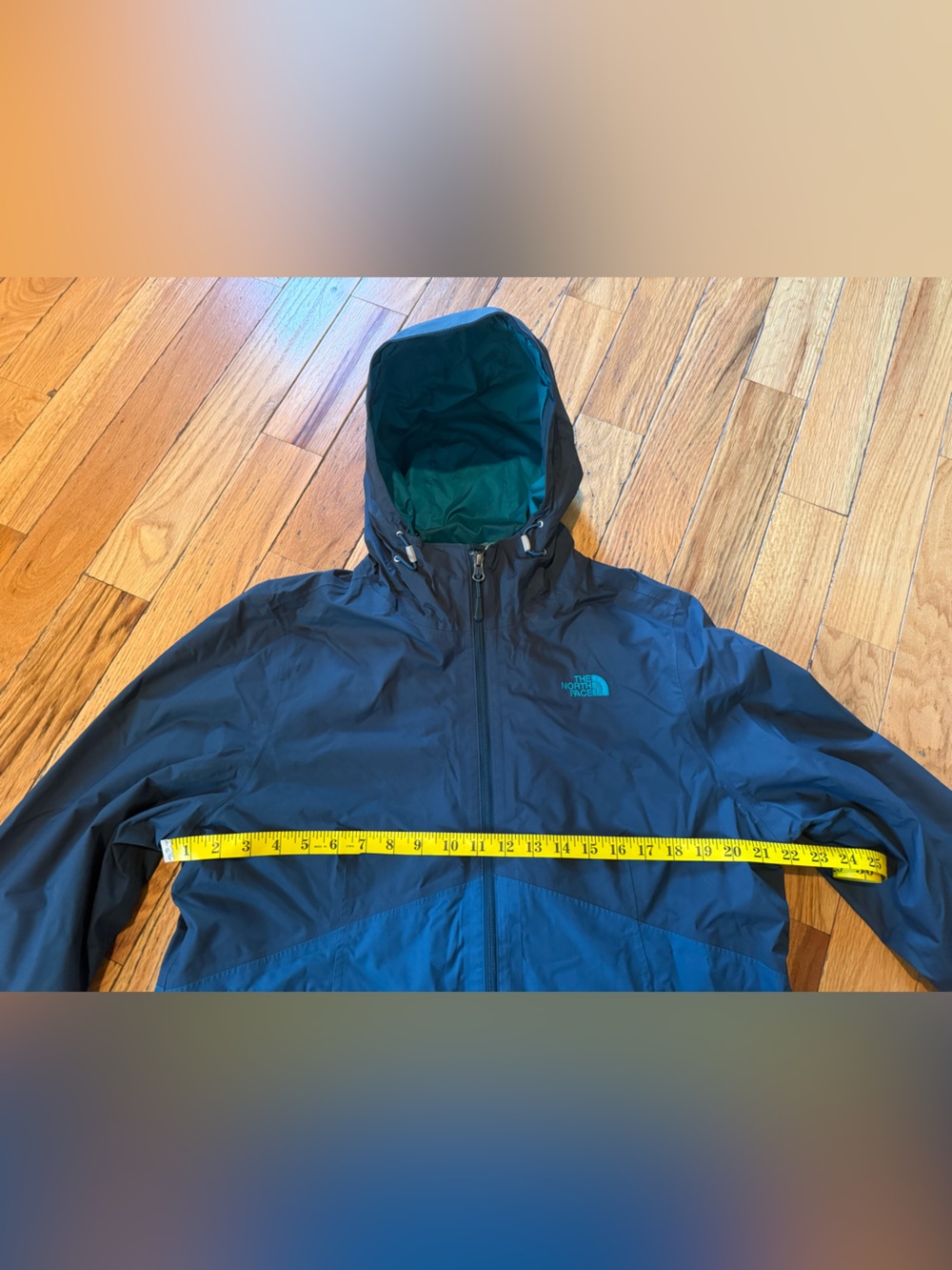 The North Face DRYVENT 2-in-1 Coat/Jacket With Liner Blue/Teal Women’s Size XL - Picture 13 of 16